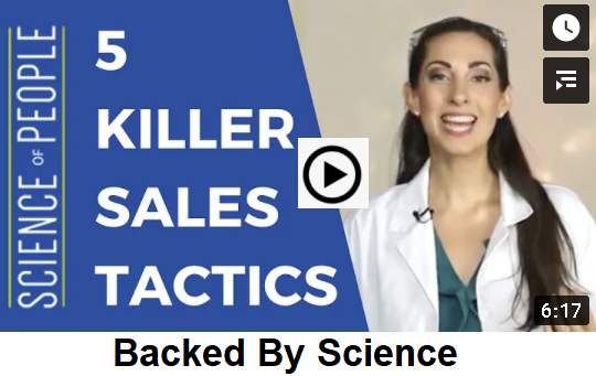5 Killer Sales Techniques Backed By Science